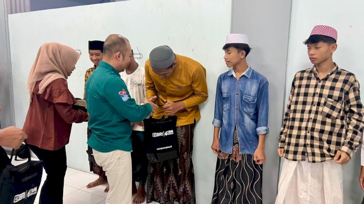 BRI BO Kertajaya Kembali Lakukan Aksi Sosial Santuni Anak-Anak Yatim