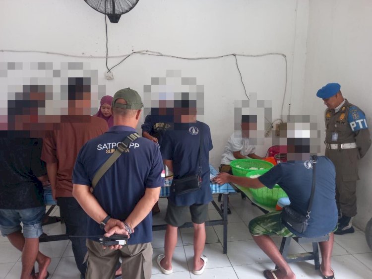 Pesta Miras, 38 Orang Dicokok Satpol PP