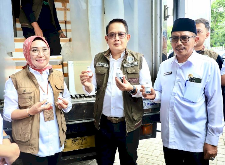 Pemprov Jatim Distribusikan 870 Ribu Dosis Vaksin PMK