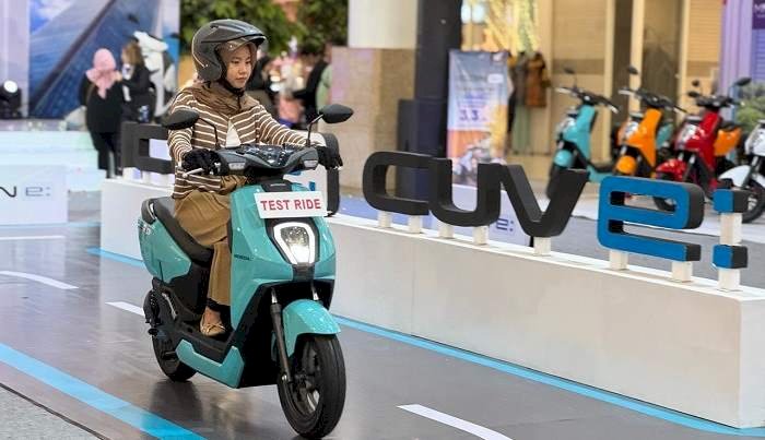 Launching Honda CUV e dan Icon e,  Disambut Antusias, Pengunjung Coba Test Ride