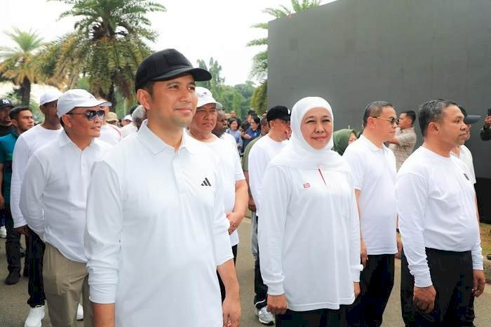 Ikuti Gladi Kotor Pelantikan Kepala Daerah-Wakil Kepala Daerah,  Khofifah: Satukan Barisan Pikiran dan Program untuk Majukan NKRI