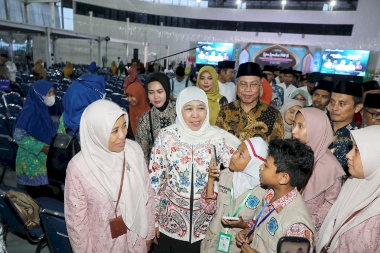 Khofifah Puji Kajian Ramadhan Muhammadiyah Jatim Strategis dan Multifungsi