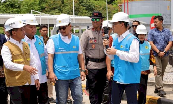 Menteri ESDM Tinjau Kesiapan PLTMG Baubau by PLN NP